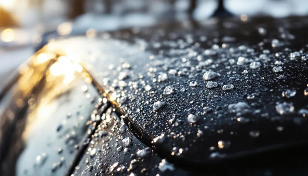 ein kfz-experte erklärt, warum es wichtig ist, nach blitzeis das autodach zu überprüfen, um schäden zu vermeiden und die sicherheit zu gewährleisten.