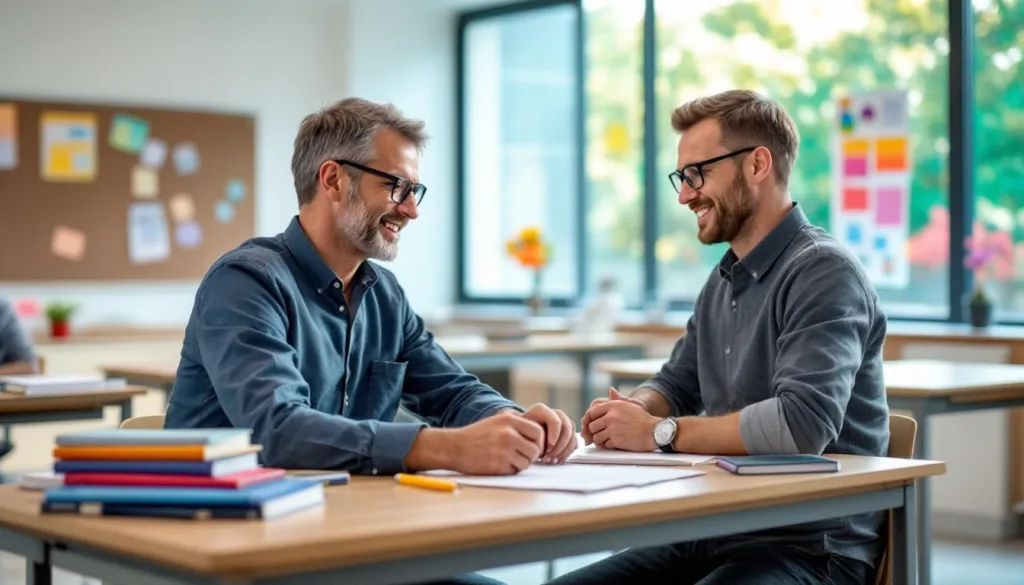 ein lehrer erklärt, wie schüler mit ki-assistenten ihre lernzeit verdreifachen und effektiver wissen aufnehmen können.