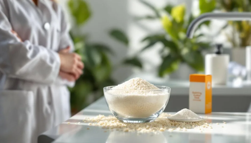 eine hautärztin erklärt, warum die verwendung von reiswasser mit natron ihrer haut langfristig schaden kann und worauf sie achten sollten, um hautprobleme zu vermeiden.