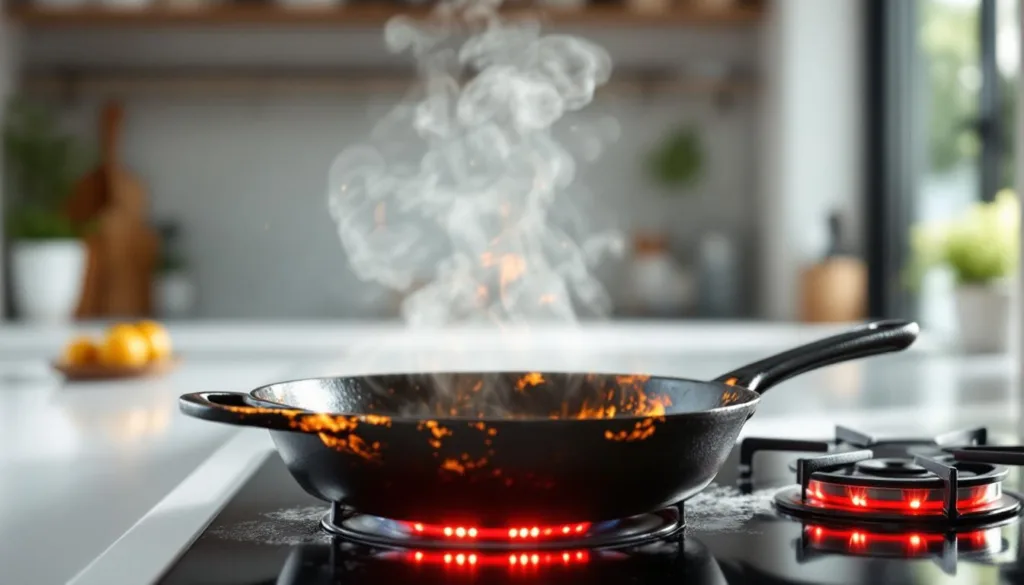 entdecken sie, warum hohe hitze ihrer gusseisenpfanne schadet – expertenmeinungen von köchen erklären, wie sie ihre pfanne richtig pflegen und lange nutzen können.