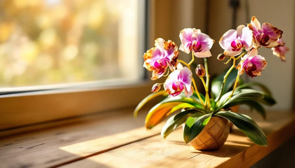 erfahren sie, warum das platzieren ihrer orchideen auf der fensterbank riskant sein kann und wie sie sie richtig pflegen, um ein welken zu vermeiden.