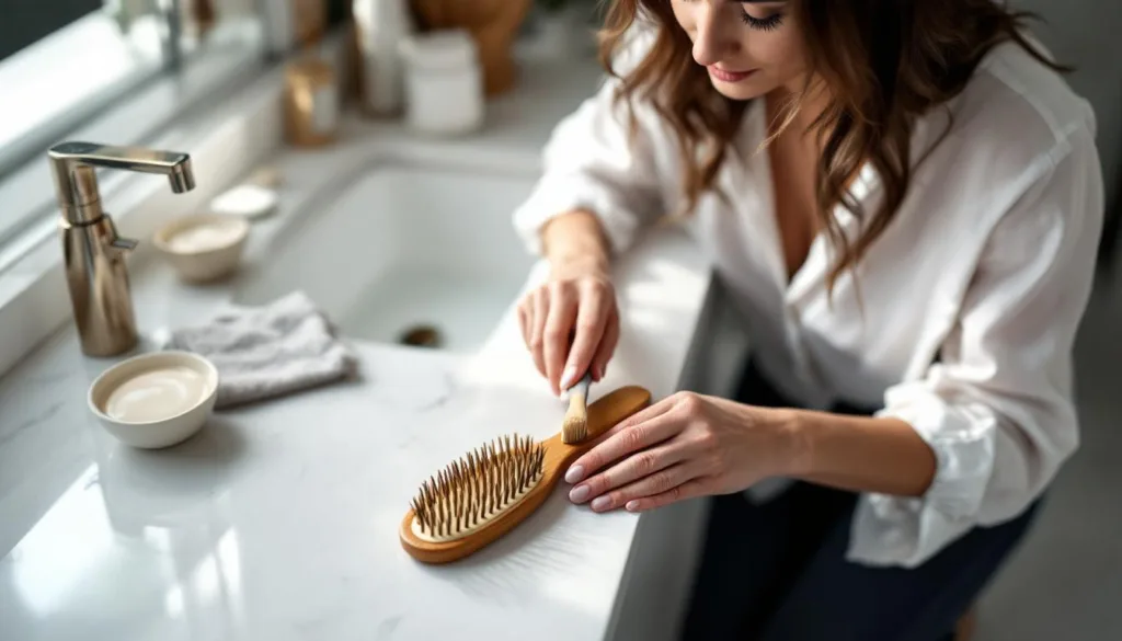 erfahren sie eine effektive methode, die ihre haarbürste sauber hält – ohne shampoo oder spülung. einfach, natürlich und wirkungsvoll für gepflegtes haar.