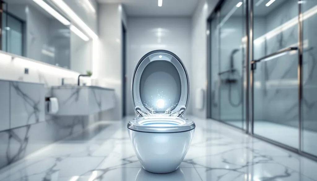 vergiss bürste und reiniger – dieses innovative gerät sorgt für eine strahlend saubere toilette ganz ohne aufwand.