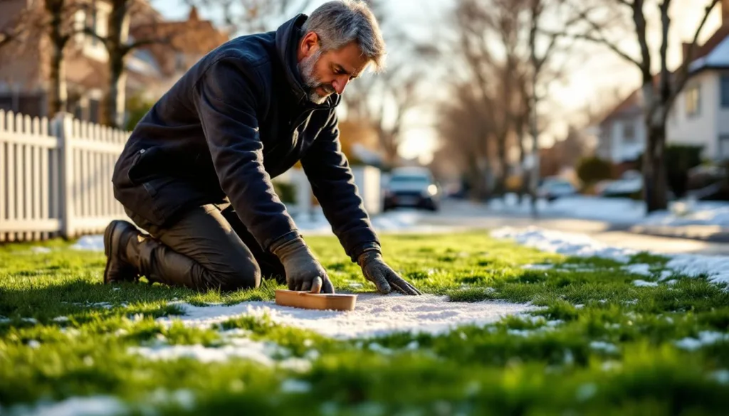 erfahren sie, warum das ausstreuen von sand im februar ihrem rasen hilft, gesund zu bleiben und schäden durch frost zu vermeiden.