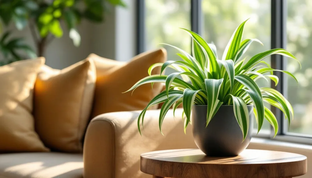 entdecke, wie die grünlilie mit ihrer luftreinigenden kraft und pflegeleichten natur dein zuhause in ein grünes paradies verwandelt.